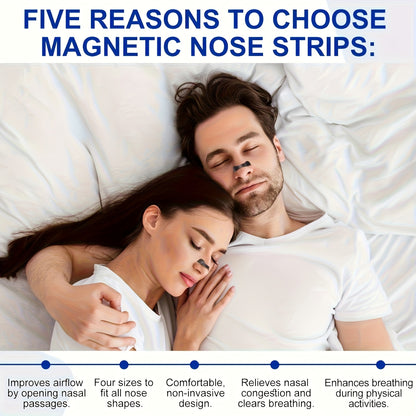 30/60pcs Oxygen Nasal Strips, Anti-Snoring Nasal Strips - Increase Oxygen Supply, Reduce Snoring, Suitable for Gifts for Family Members