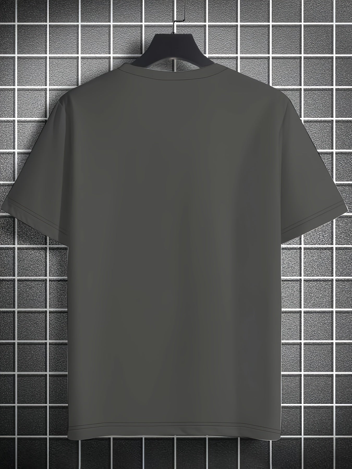 Men'S Milano 96 Graphic Tee - Casual Short Sleeve Crew Neck T-Shirt, Soft Polyester Fabric with Slight Stretch, Regular Fit, Green with White Lettering, Perfect for Casual Attire