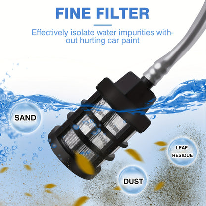 Cordless Electric Pressure Washer with 1.5Ah Battery & Fast Charger, 3000PSI High-Pressure Portable Washer, 5m Hose & 2 Water Sources (Bottles/Buckets) for Cars, SUVs, RVs, ATVs, 4X4, 4WD - Includes Nozzle & Spray Gun, Pressu