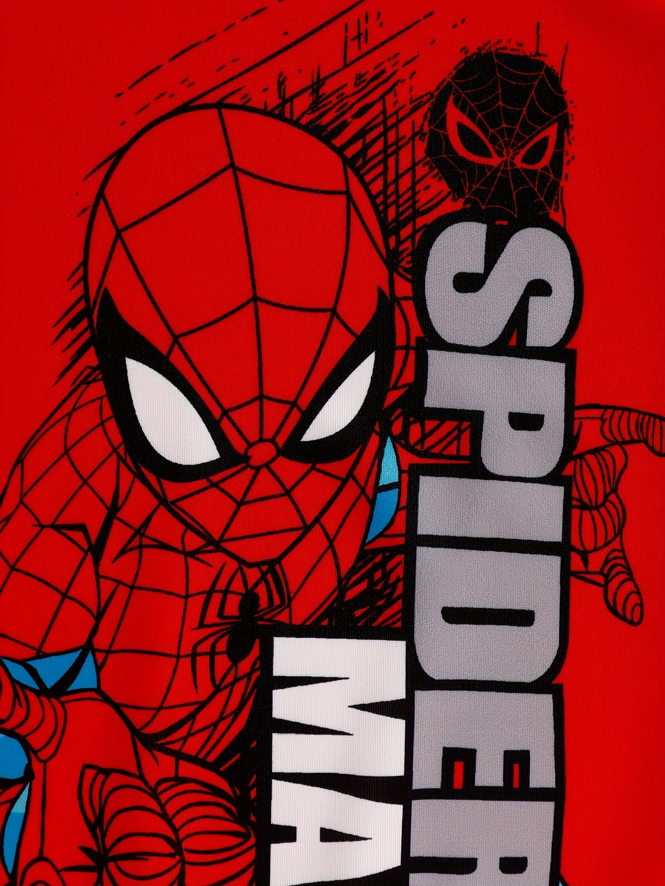 MARVEL Boys' Spider-Man Graphic T-Shirt - Red Short Sleeve Casual Tee with Superhero Design, Lightweight Breathable Summer Top for Outdoor Play & Daily Wear, Perfect Gift for Kids, Kids Summer Wear | Casual Round Neck | Durab