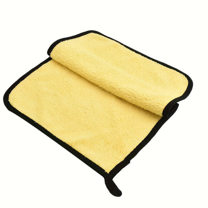 10pcs of microfiber car cleaning wipes, car wash towels, dry absorbent microfiber cleaning cloths, car wash drying wipes, car detail cleaning - Dad's Father's Day gift