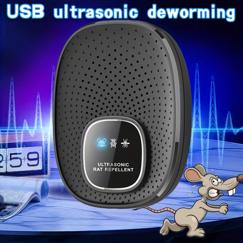 Home Smart Electronic Cat Mouse Repellent, Smart Soundwave technology for Mice, Silent and No Disturbance, Safe and Reliable, Hotel Smart Mouse Repellent, Soundwave technology Pest Control