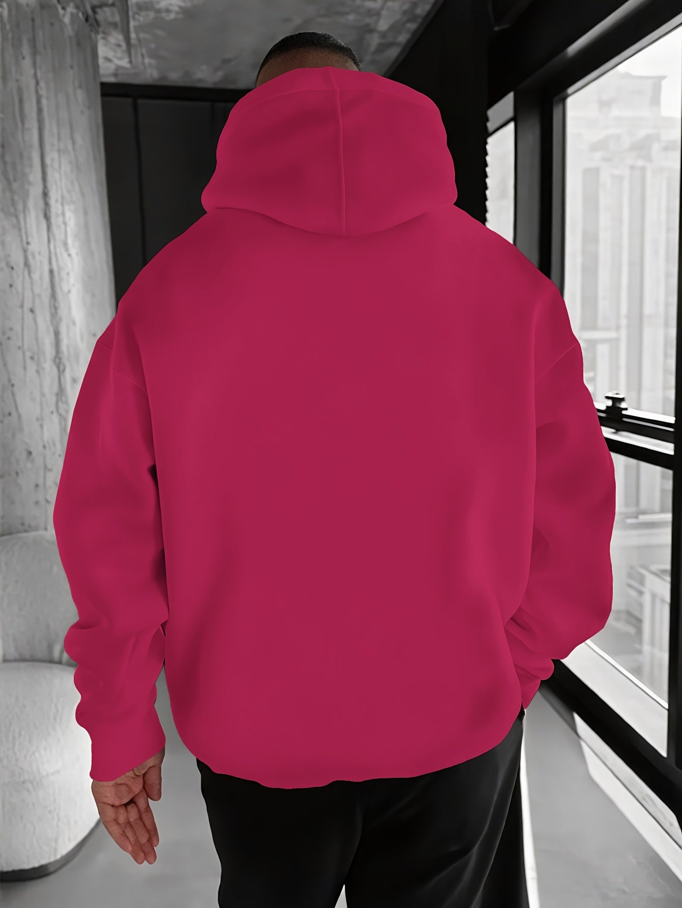 Men's & Women's Hoodie - Royal Blue Sweatshirt with Drawstring Hood, Front Kangaroo Pocket - All-Season Casual Pullover for Everyday & Formal Outfits - Machine Washable Hooded Sweatshirt, Sweater Hoodie, Versatile Outfit Piec
