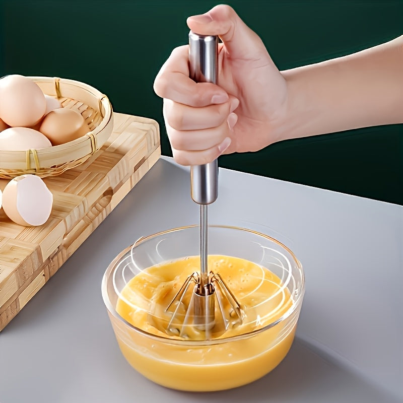 1pc Stainless Steel Multi-functional Whisk and Foam Maker