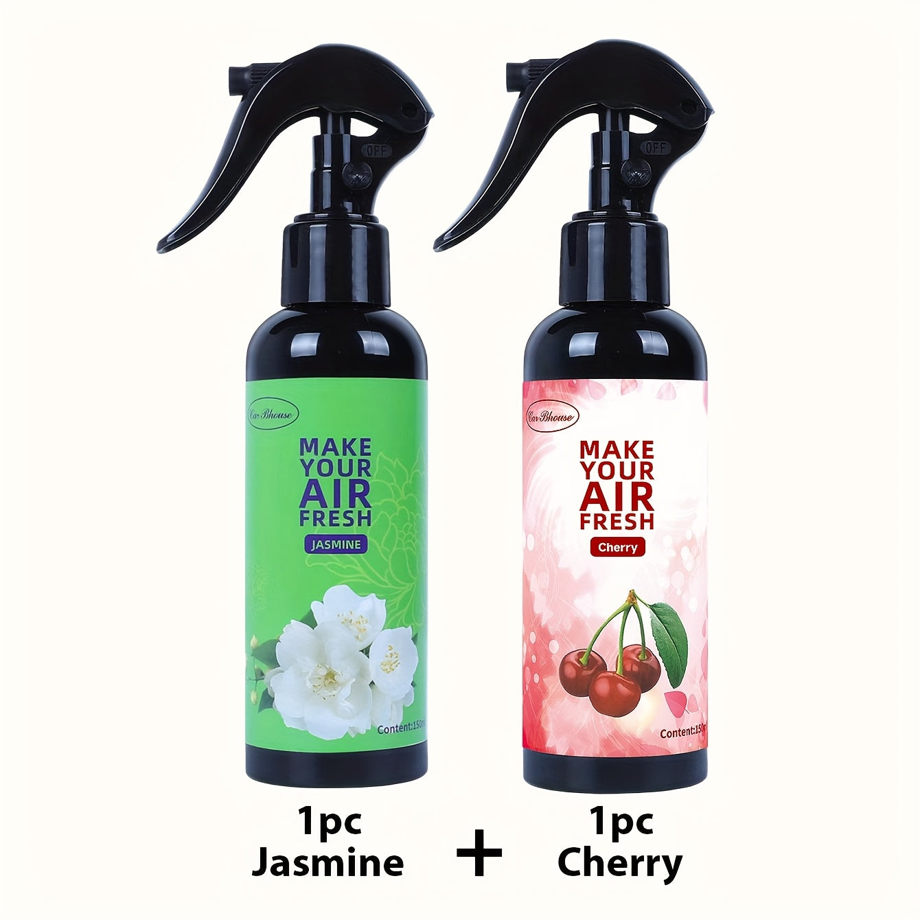 Multi-flavor combination fragrance spray, home and car air freshener spray, can eliminate odors in cars, homes, offices, bedrooms, bathrooms, toilets, and kitchens, create a romantic atmosphere, Valentine's Day, women, birthd