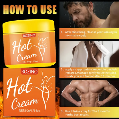 50g warm-up cream, rich in turmeric, vitamin C