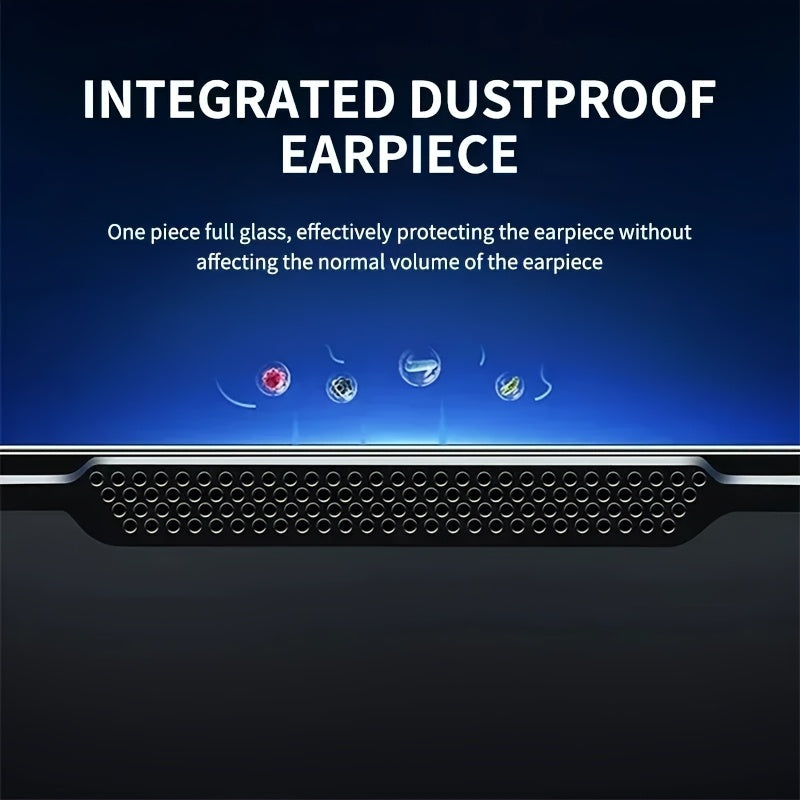 5 Pack Ultra HD Tempered Glass Screen Protector for iPhone 15 Pro Max/16 Pro Max/16/15/14/13/12/11/Plus/Mini/XS Max/XR/X, One-Click Film Applicator, 9H+ Tempered Glass Film, Anti-Fingerprint, Full Coverage, Case Friendly