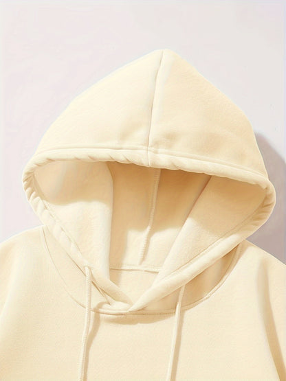Men's Casual Pullover Hoodie with Geometric Spade Print, Polyester, Regular Fit, Knit Fabric, Pocket Detail, Sports Sweatshirt