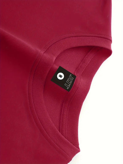 Men'S Casual Crew Neck T-Shirt with Happy Face Print | Comfortable & Breathable | Summer Streetwear and Everyday Tee | Versatile Short Sleeve Top | Lightweight Fabric