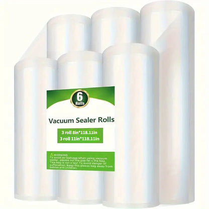 Heavy-Duty Vacuum Sealer Bags for Preserving Food, Suitable for Vacuum Packaging, Bpa-Free, Puncture-Resistant, And of Commercial Quality.