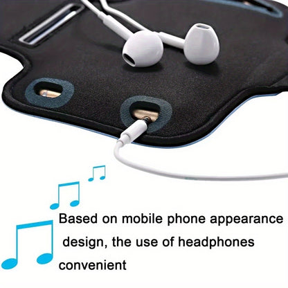7-inch smart mobile phone stand for outdoor sports, gym running mobile phone bag arm strap box stand, High Quality mobile phone arm strap bag for outdoor sports, cycling arm bag