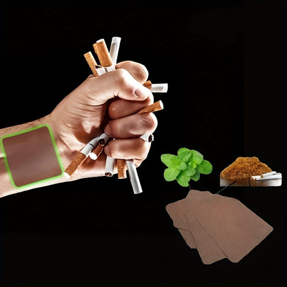 Mint Leaf & Tar Aroma Stickers - Long-Lasting 72-Hour Fresh Mint Scent, Natural Nicotine-Free Odor Neutralizer Patches, Plant-Based Anti-Cigarette Smoke Sticky for Clothing, Cars, Homes - Multi-Pack Options Available, Clothin