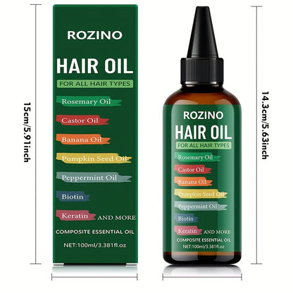 7-in-1 hair care essential oil, 7 kinds of essence ingredients