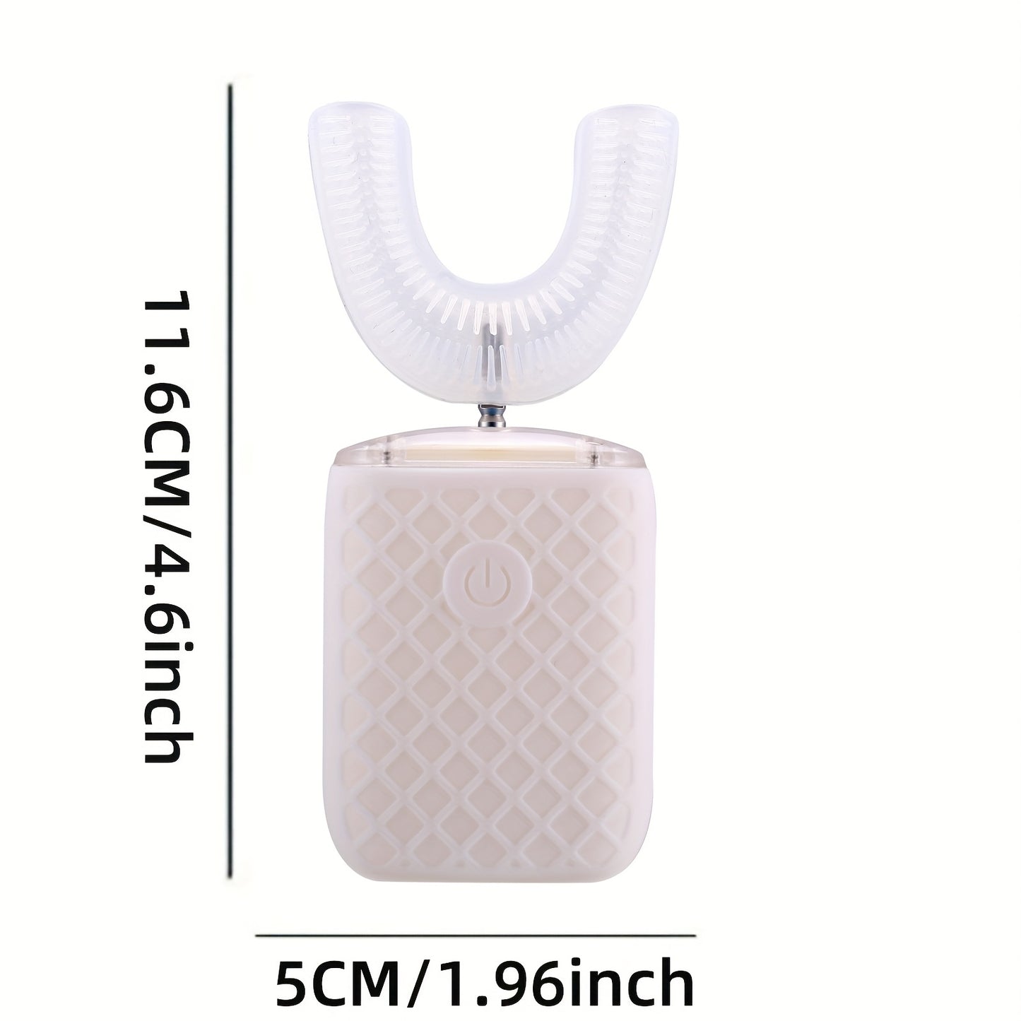 Smart U-shaped Electric Toothbrush, Soft Silicone Bristles for Teeth Cleaning, Suitable for Daily Oral Care for Men and Women, Long Battery Life, Convenient for Travel, Perfect Gift for Family and Friends on Valentine'S Day,