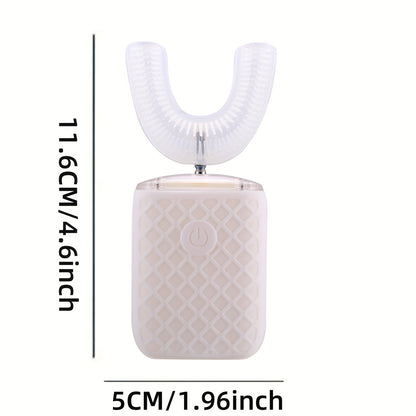 Smart U-shaped Electric Toothbrush, Soft Silicone Bristles for Teeth Cleaning, Suitable for Daily Oral Care for Men and Women, Long Battery Life, Convenient for Travel, Perfect Gift for Family and Friends on Valentine'S Day,