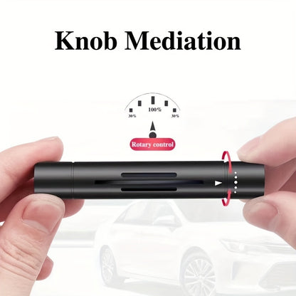 Car Air Freshener Set; Aromatic Stick Air Freshener Diffuser, (Includes 1 Diffuser And 5 Solid Mixed Fragrance Sticks).
