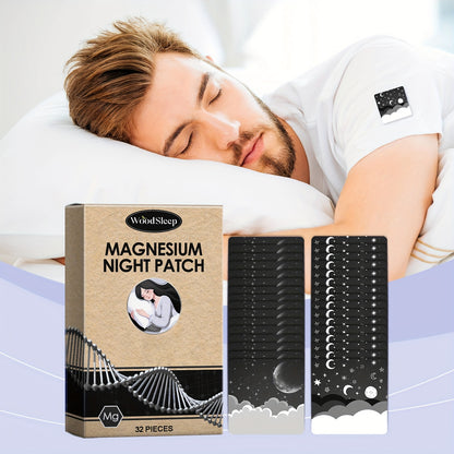 32 Magnesium Nighttime Patches - Patches with Coconut Oil
