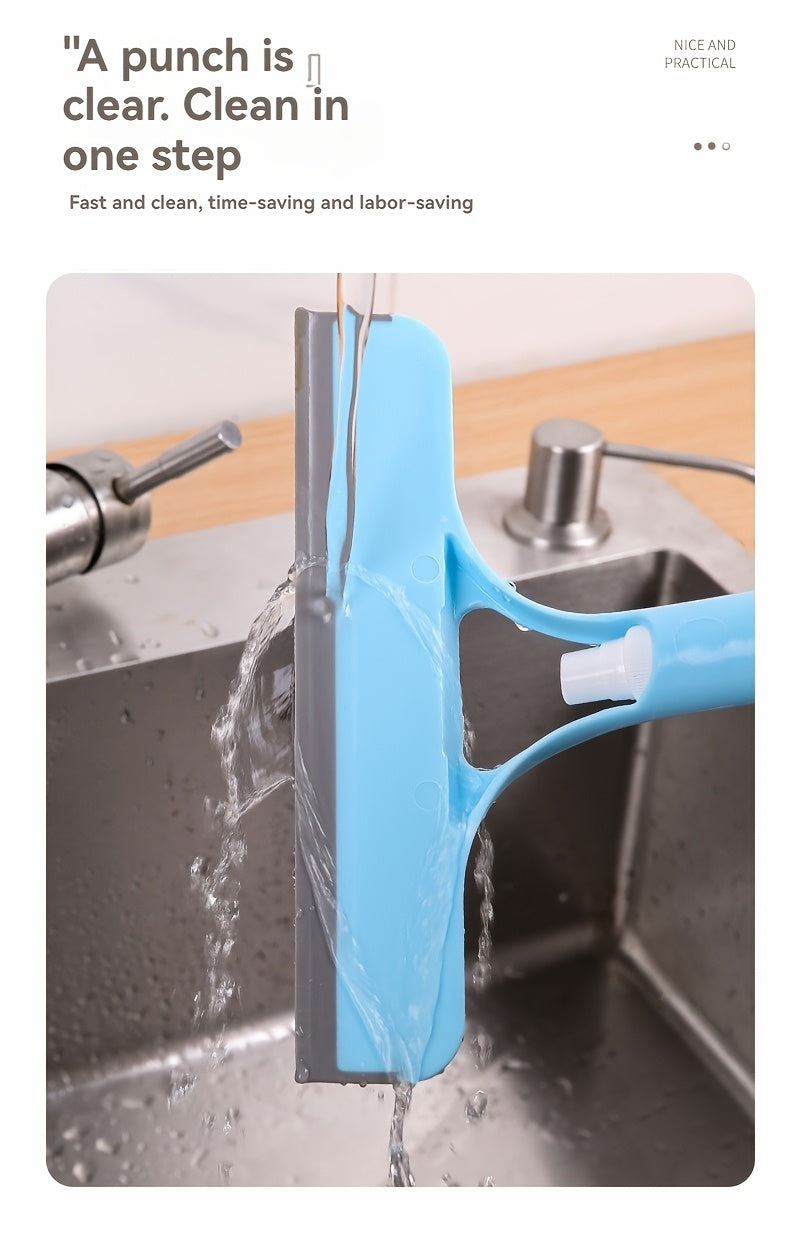 3-In-1 Multi-Functional Glass Cleaning Tool with Sprinkler