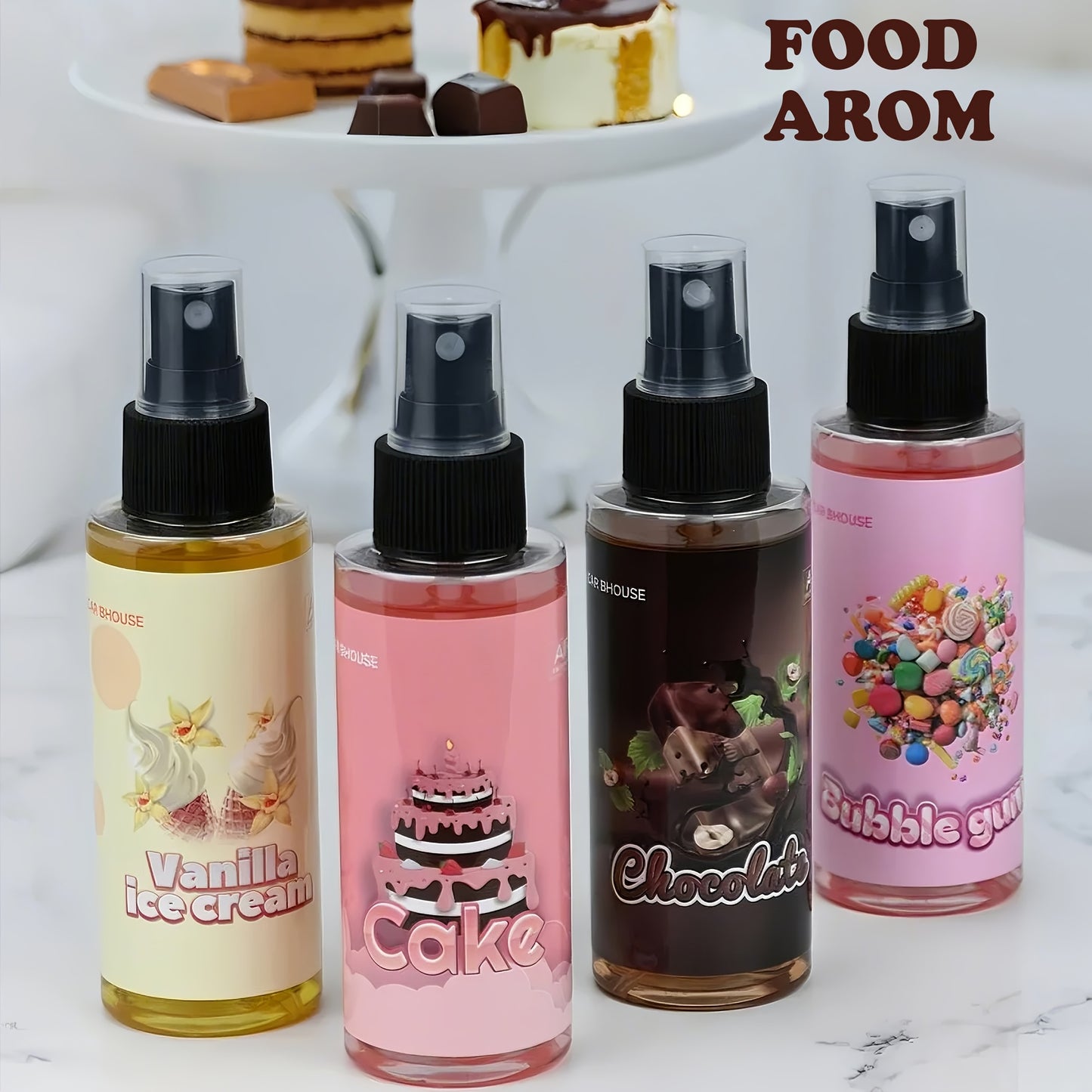 100ml/3.38oz 10 Fragrance Scents Air Freshener Spray, Strong Scent, Long-Lasting Aroma, Keeps the Air Fresh for Home/Living Room/Bathroom/Closet/Shoe Cabinet/Pantry/Pet Area/Car/Office/Hotel/Wedding/Mother's Day/Girlfriend Gi