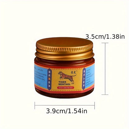 Tiger Balm Muscle Relaxation Massage Cream - Joint Massage Warmth with Vitamin E, Olive Oil Blend, Deep Moisturizing, Easy to Use, Non-Greasy - Gentle Light Beige Care, Natural Ingredients for All Light Beige Types