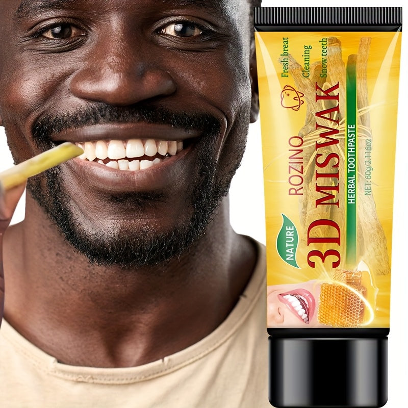 60G 3D Miswakarak Tree Toothpaste for Men And Women