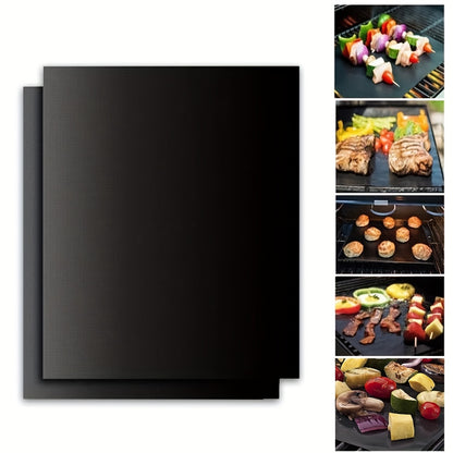 3pcs/5pcs/6pcs Oven Bottom Oven Mats, Reusable Oven Mats, for Electric Ovens, Gas Ovens, Toasters, Microwaves, Stovetops, Grills, Mostly for Outdoor BBQ, Home, RV, Travel