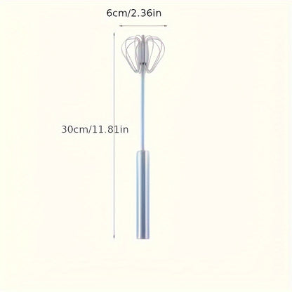 1pc Stainless Steel Multi-functional Whisk and Foam Maker