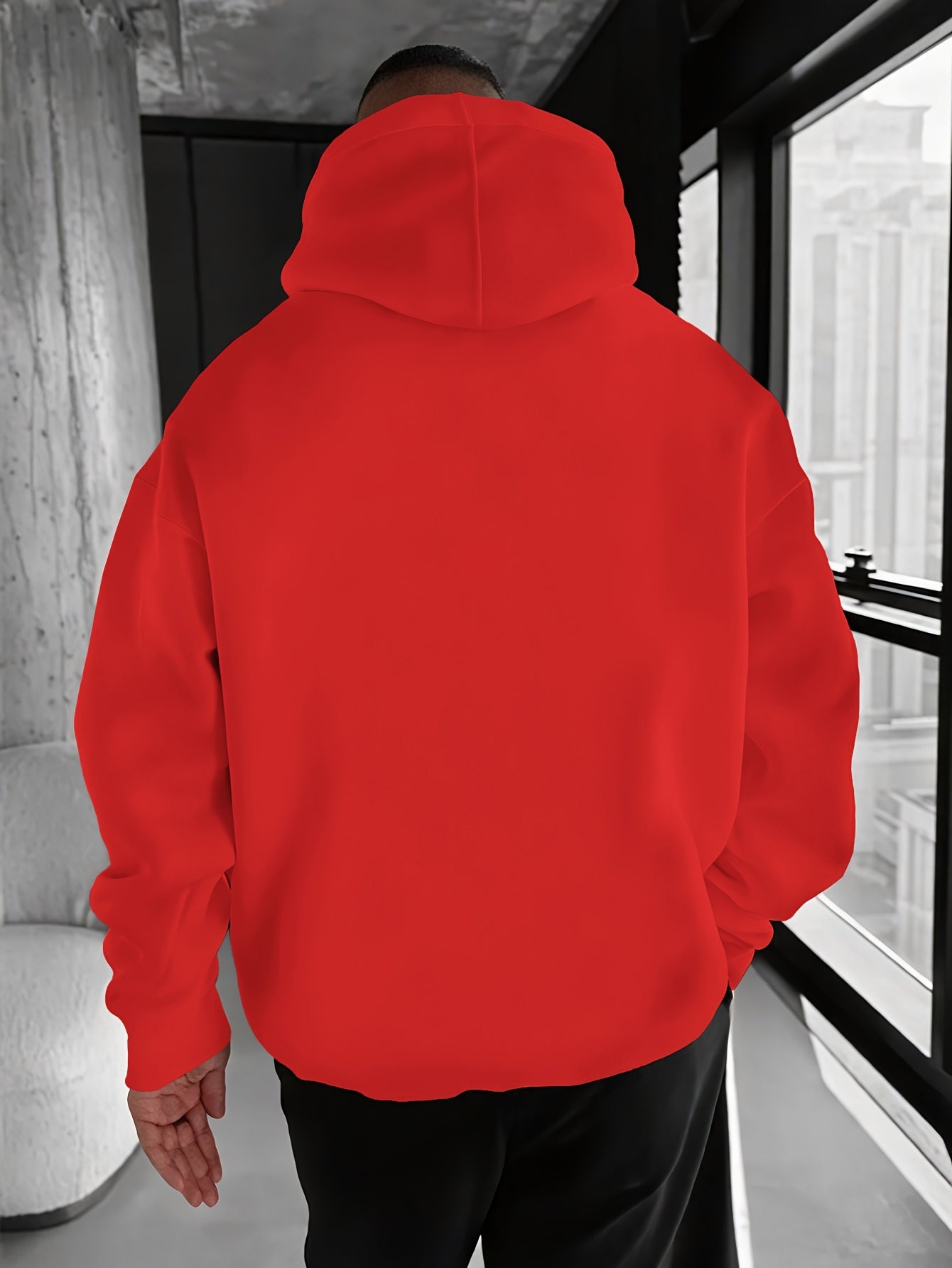 Men's & Women's Hoodie - Royal Blue Sweatshirt with Drawstring Hood, Front Kangaroo Pocket - All-Season Casual Pullover for Everyday & Formal Outfits - Machine Washable Hooded Sweatshirt, Sweater Hoodie, Versatile Outfit Piec