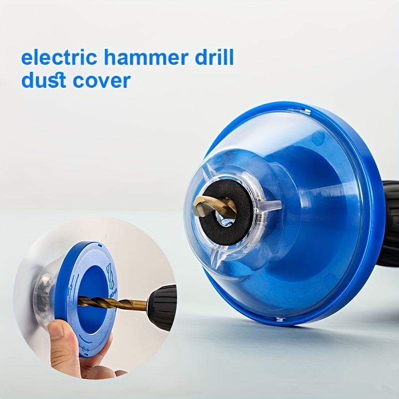 Portable Dust Cover for Electric Hammer Drill - Durable Anti-Dust Bowl, Household Handheld Drilling Tool with Dust Protection