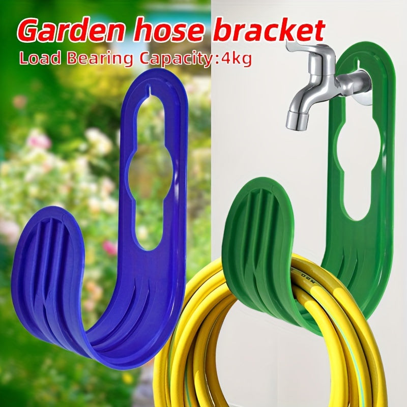 Water Pipe Hook Water Pipe Bracket, Garden Water Pipe Hanger, Garden Watering Water Pipe Hook Wall-mounted Neat Bracket