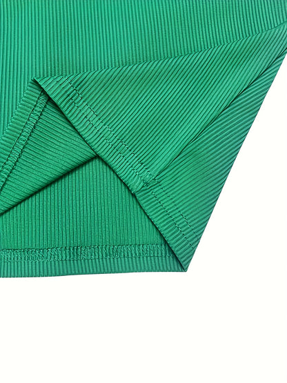 Y2K Style Cropped Sleeveless Tank Top - BRASIL Flag Print Slim Fit Women's Summer Top, Vibrant Green & Yellow Graphic, Machine Washable Casual Streetwear, Festive Outfit, Fashion-Forward Design, Smooth Texture