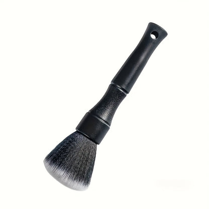 1pc Car Interior Detail Brush, Soft Bristle Cleaning Brush, Dusting Brush, Car Interior Cleaning Tool, Car Detail Brush, Car Dashboard Dusting Brush, Without Battery, Uncharged, Plastic Material