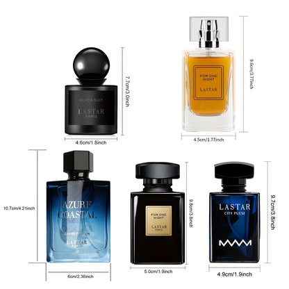 5 Bottles, Men's Perfume Set, Classic Musk, Patchouli, Vanilla, Coffee, Long-lasting Fragrance, Men's Eau De Toilette, Men's Cologne, Suitable for Multiple Occasions, Individually Packaged, Portable And Practical, Holiday Gif