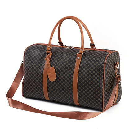 Stylish Large Capacity Business Travel Bag, Outdoor Shoulder Crossbody Organizer for Men and Women, Suitable for All Seasons Weekend Getaway Luggage