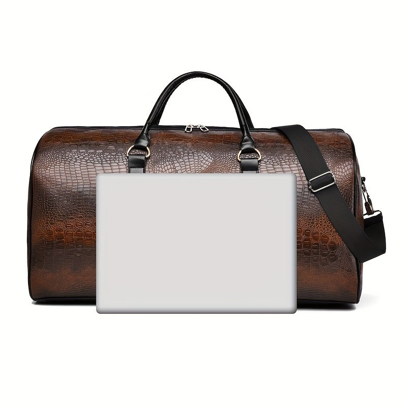 Men'S Portable Sports Gym Bag with a Wet And Dry Separation Pocket, Made of, Suitable for Short Trips, Business Travel, And Vacations for Both Men And Women.