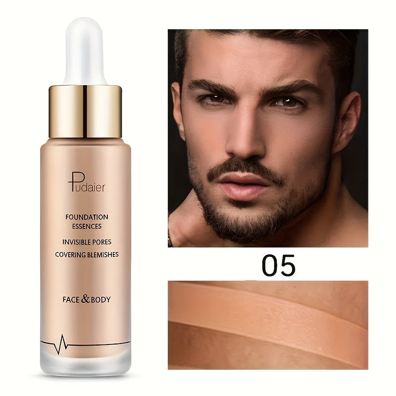Men's concealer moisturizing effect, light texture, moist, easy to push away easy to make up foundation, does not come off, easy to cover dark circles and pimples