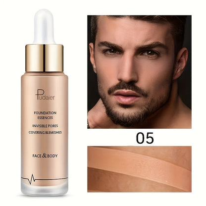 Men's concealer moisturizing effect, light texture, moist, easy to push away easy to make up foundation, does not come off, easy to cover dark circles and pimples
