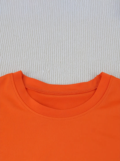 Women's Y2K Style Slim-Fit Cropped Short Sleeve T-Shirt - White with Bold Black 'MANGO' Graphic Print, Semi-Sheer Round Neck Top, Medium Stretch Machine Washable for Spring/Summer Casual Wear