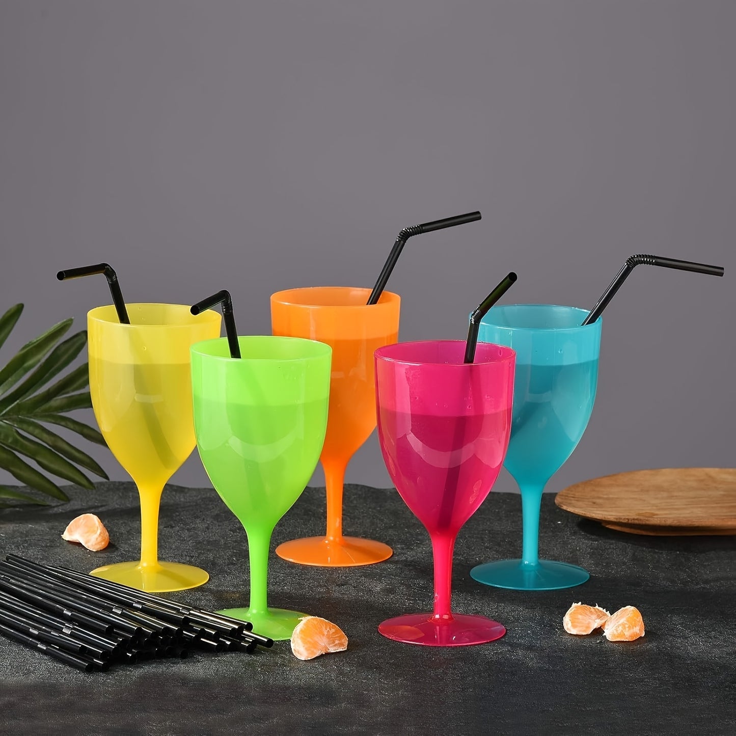 100pcs thickened and durable straws, bendable, food-safe, suitable for smoothies, boba, bubble milk tea and tropical beverages, perfect for home use and parties. Bendable beverage straws, decorative drinking straws, straw cup