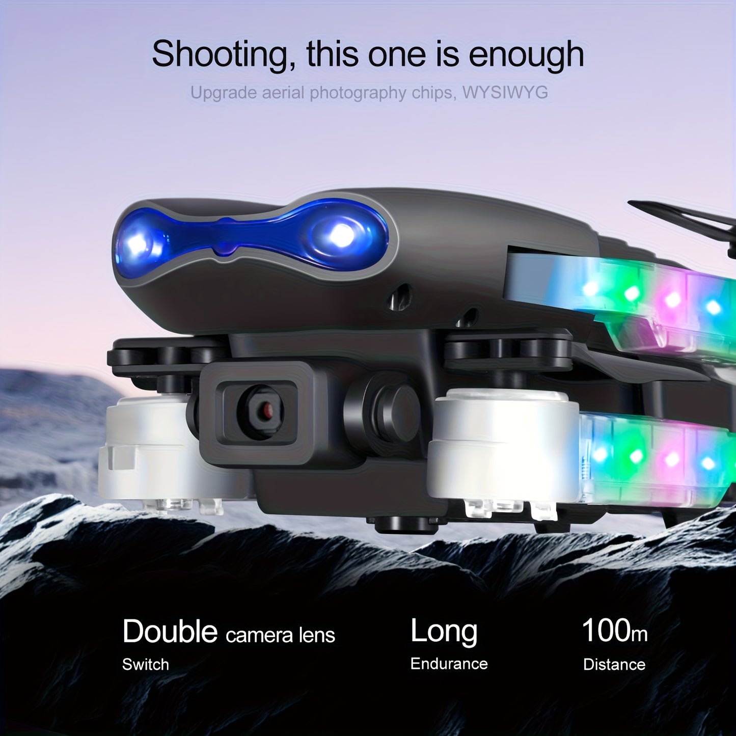 Lightweight and portable, enjoy flying anytime, anywhere - E99 optical flow version drone, dual cameras, rechargeable battery, folding design, one click takeoff, beginner drone, best choice for family entertainment, travel, h