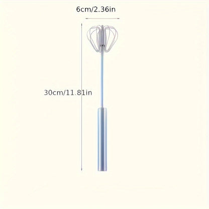 1pc Stainless Steel Multi-functional Whisk and Foam Maker