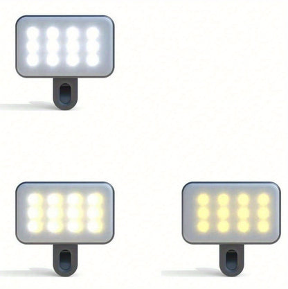 Mobile Phone Computer Fill Light, Portable Mini Clip-on Fill Light