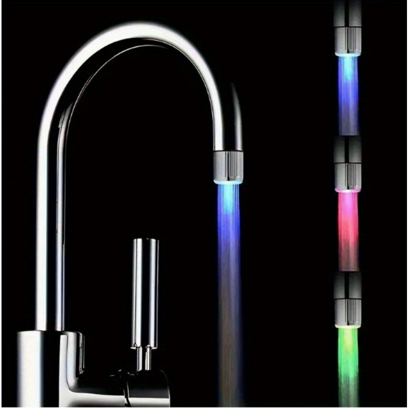 1/2 Faucet Accessory, Bubble Maker for Bathroom and Kitchen Decor, Energy-Efficient Lighting, Battery-Free, Bathroom & Kitchen Essentials