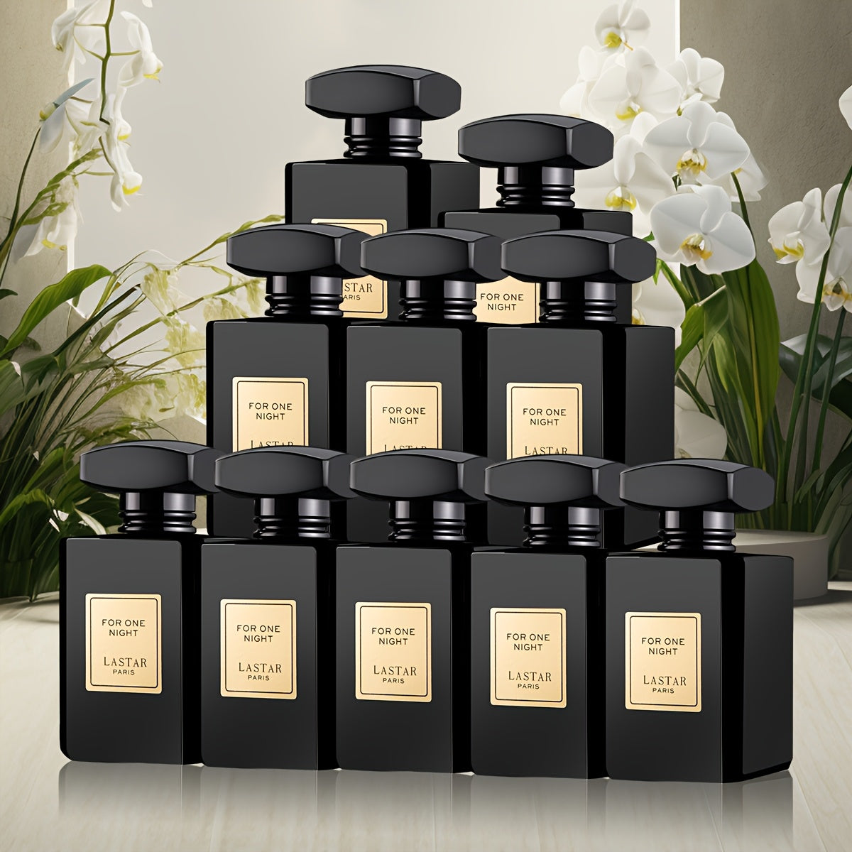 10 bottles of LASTAR perfume, cream fragrance, vanilla, patchouli, orange flower fragrance neck and wrist, men and women dating perfume, suitable for a variety of occasions, holiday gift choice
