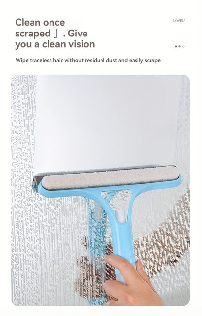 3-In-1 Multi-Functional Glass Cleaning Tool with Sprinkler