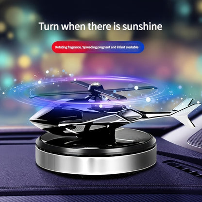 AAZRZRZ Car Air Freshener Diffuser with 2 Scent Pads - Stylish Helicopter & Car Interior Decor, Non-Toxic Paper-Based Fragrance for Enhanced Air Quality