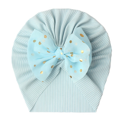 Set of 11 Baby Girl Caps with Disc Flower Newborn Toddler Caps Hats Baby Kids Knot Turban Headband Cap