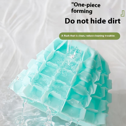 1pc Quick Freeze Silicone Ice Cube Trays - Easy to Use, Durable Plastic Molds for Perfectly Shaped Ice, Ideal for fruit juice, Ice Buckets & Cylindrical Cups, fruit juice Accessories,Suitable for Thanksgiving, Halloween, Chri