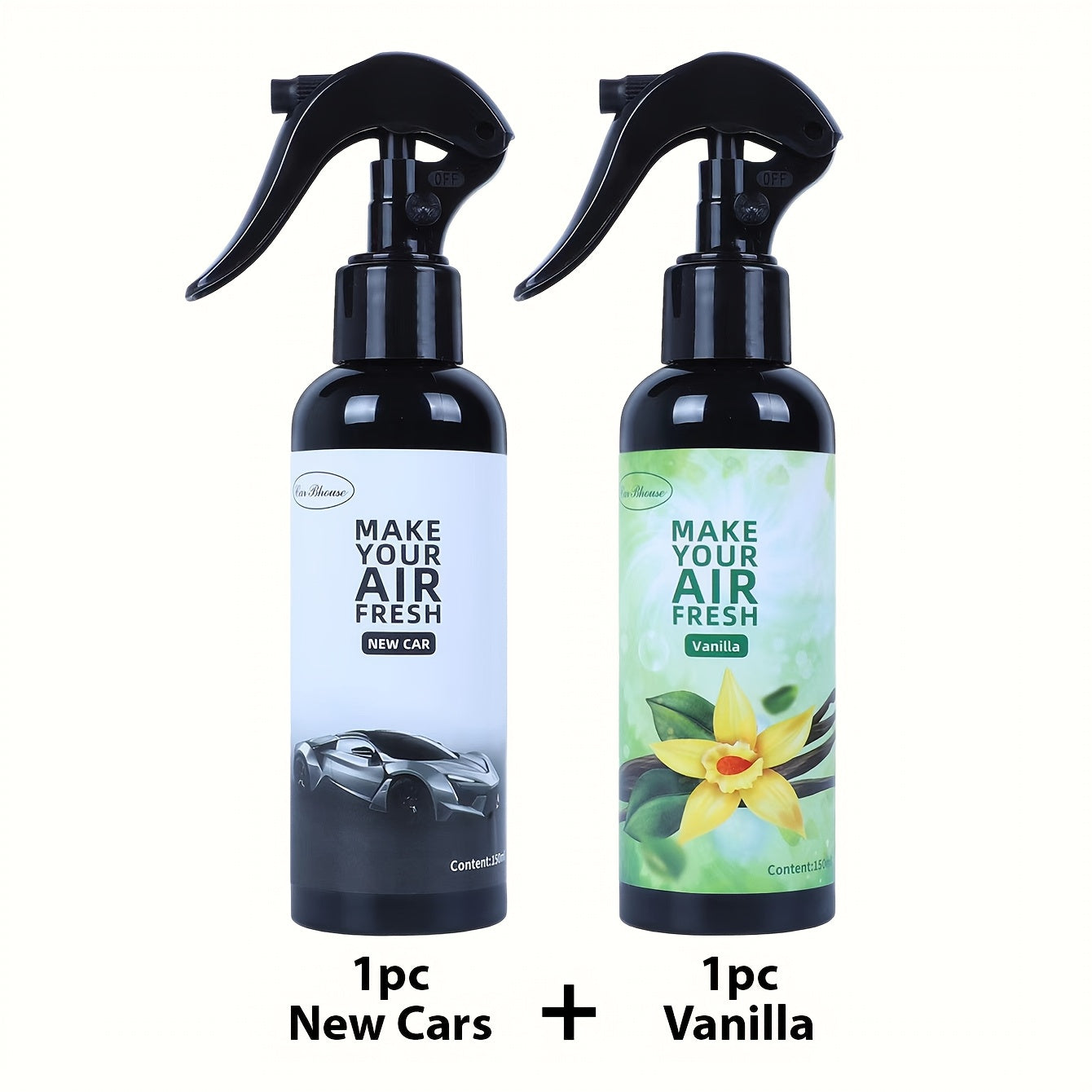 Multi-flavor combination fragrance spray, home and car air freshener spray, can eliminate odors in cars, homes, offices, bedrooms, bathrooms, toilets, and kitchens, create a romantic atmosphere, Valentine's Day, women, birthd