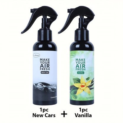 Multi-flavor combination fragrance spray, home and car air freshener spray, can eliminate odors in cars, homes, offices, bedrooms, bathrooms, toilets, and kitchens, create a romantic atmosphere, Valentine's Day, women, birthd